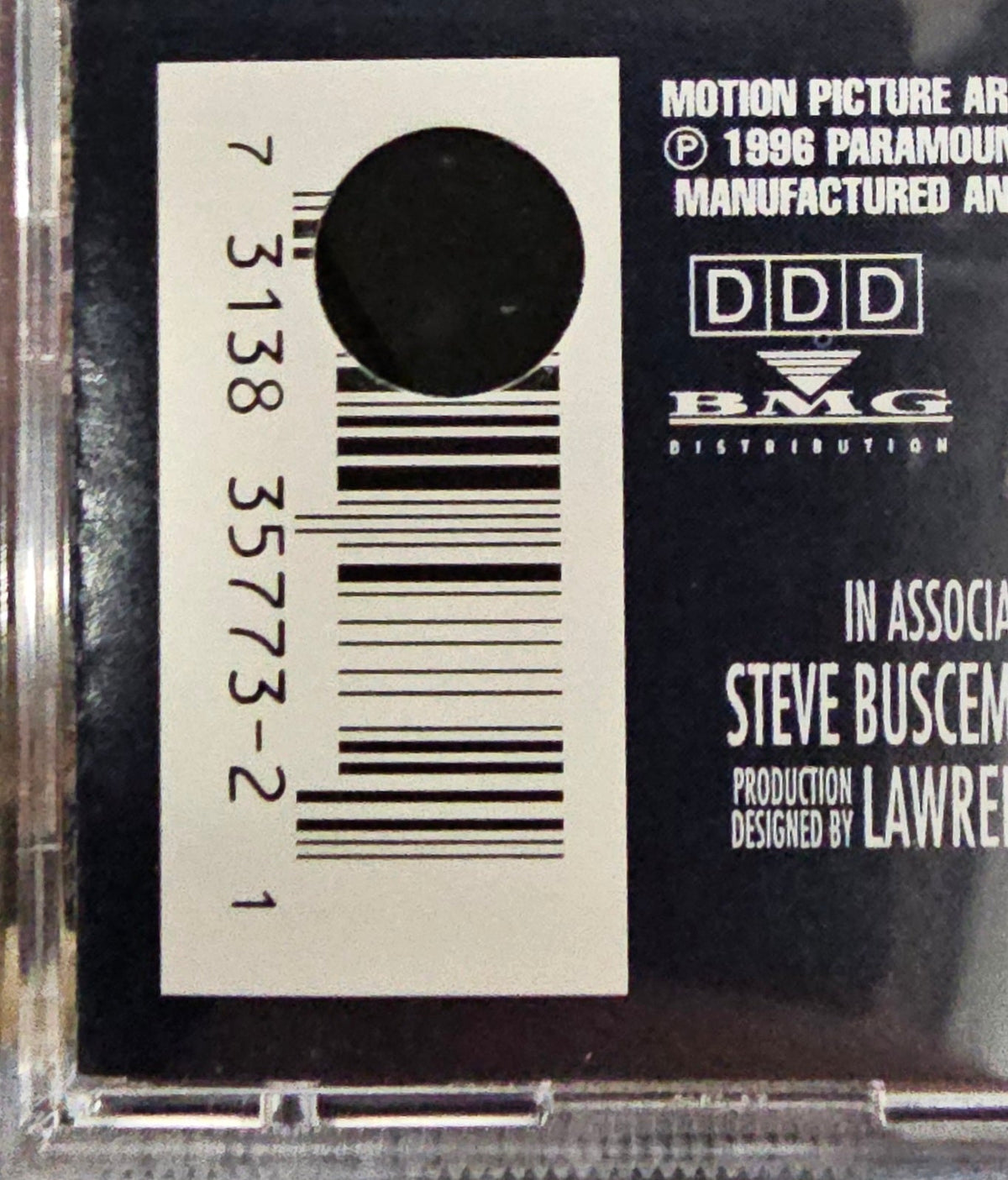 Escape From LA Soundtrack (Hole Punch In Barcode)-BoldPlay