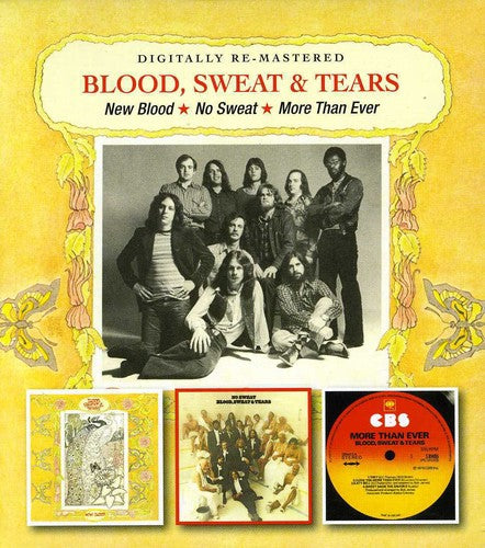Blood, Sweat & Tears- New Blood/No Sweat/More Than Ever [Import] (CD)-BoldPlay