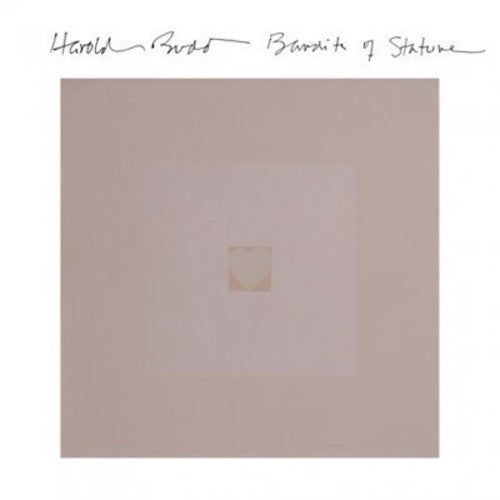Harold Budd- Bandits of Stature (CD)-BoldPlay