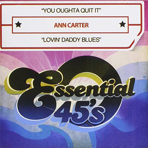 Ann Carter- You Oughta Quit It / Lovin Daddy Blues (Mod) (CD)-BoldPlay
