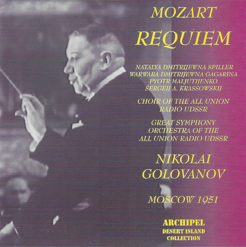 Nikolai Golovanov- Requiem KV 626-Spiller Gaga (CD)-BoldPlay
