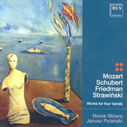 Mozart / Mizera / Polanski- Works for Four Hands (CD)-BoldPlay