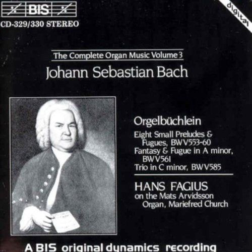 HANS FAGIUS- Complete Organ Works 3 (CD)-BoldPlay