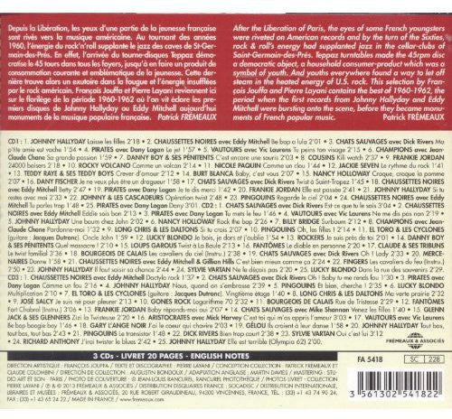 Rock Francais Anthologie 1960-62- Rock Francais Anthologie 1960-62 (CD)-BoldPlay