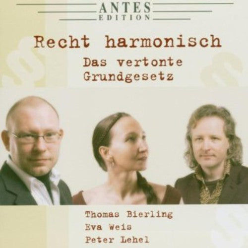 Eva Weis- Recht Harmonisch (CD)-BoldPlay