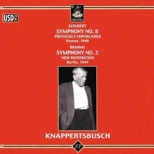 Schubert / Brahms / Knappertsbusch- Sym 8 - Sym 2 (CD)-BoldPlay