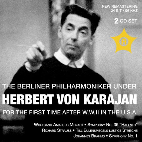 Mozart / Strauss / Brahms / Von Karajan- Berliner Philharmonic Under Herbert Von Karajan (CD)-BoldPlay