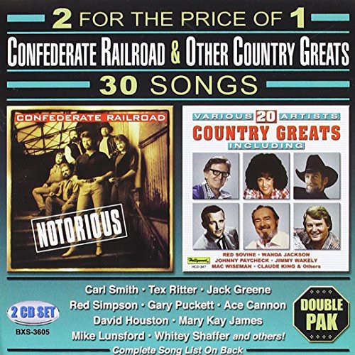 Confederate Railroad- 30 Songs (CD)-BoldPlay