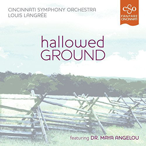 Langree / Angelou / Wyatt / Cincinnati Sym Orch- Hallowed Ground (CD)-BoldPlay