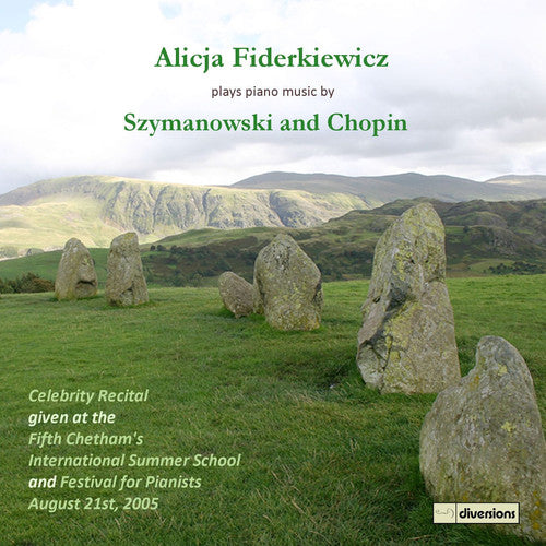 Szymanowski / Chopin- Alicja Fiderkiewicz Celebrity Recital (CD)-BoldPlay