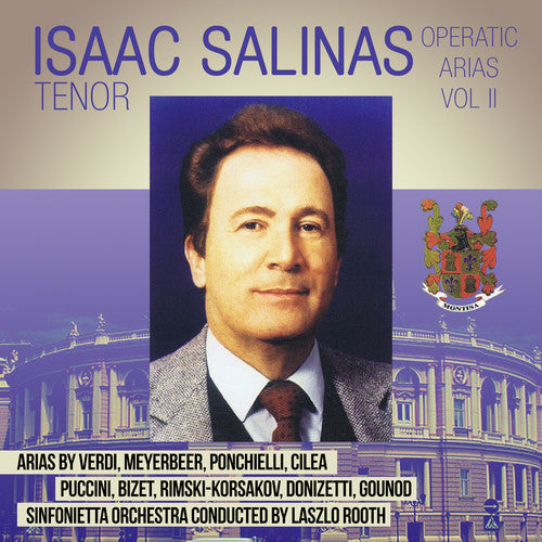 Isaac Salinas- Operatic Arias II (CD)-BoldPlay