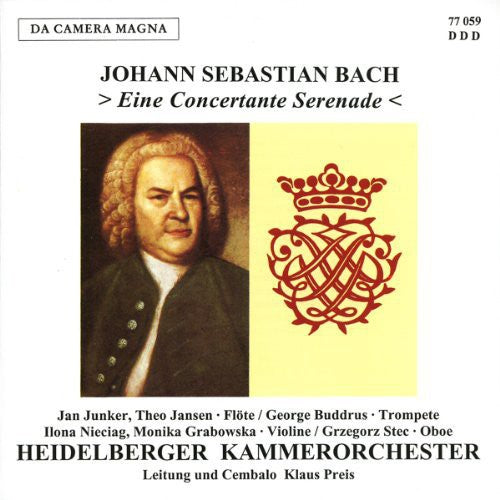 J Bach S / Preis- Eine Concertante Serenade (CD)-BoldPlay