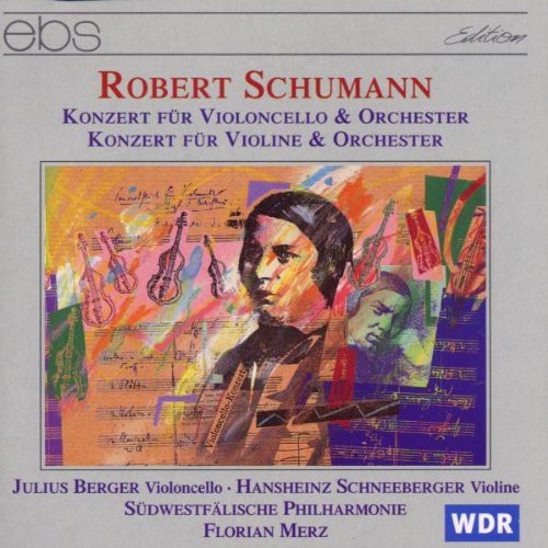 Schumann / Berger / Schneeberger UA- Con for Violon Cello (CD)-BoldPlay