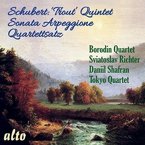 Schubert / Sviatoslav Richter / Shafran,Daniil- Trout Quintet / Sonata Arpeggione / Quartettsatz (CD)-BoldPlay