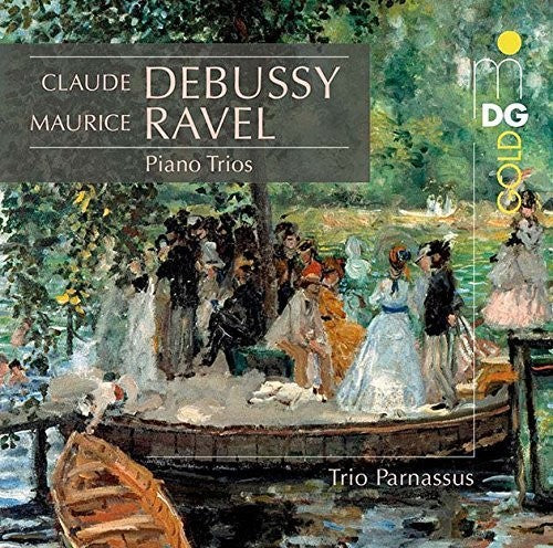 Debussy / Ravel / Trio Parnassus- Piano Trios (CD)-BoldPlay