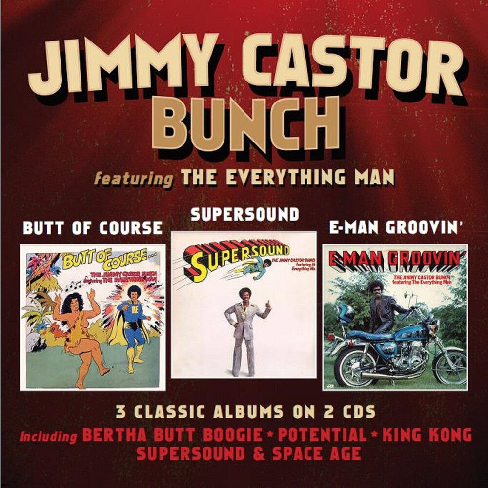 Jimmy Castor Bunch- Butt Of Course / Supersound / E-Man Groovin (Uk) (CD)-BoldPlay