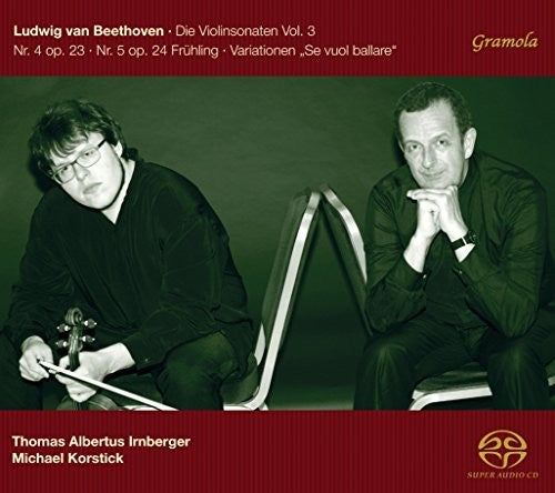 Beethoven / Irnberger / Korstick- Violin Sonatas 3 (CD)-BoldPlay