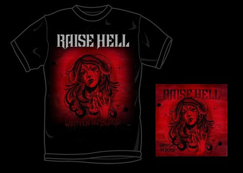 Raise Hell- Written In Blood [w/M T-Shirt] (CD)-BoldPlay