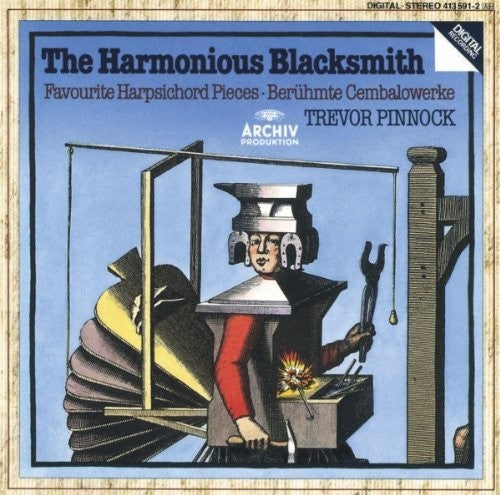 Trevor Pinnock- Harmonious Blacksmith / Harpsichord Solos (CD)-BoldPlay