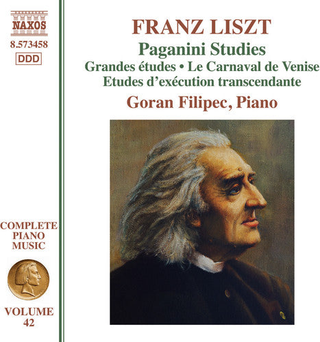 Liszt / Filipec- Liszt: Paganini Studies (CD)-BoldPlay