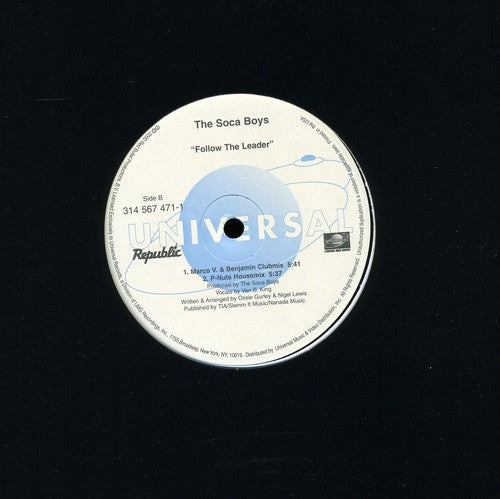 The Soca Boys- Follow the Leader (Vinyl)-BoldPlay