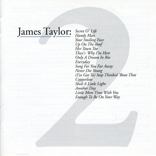 James Taylor- Greatest Hits, Vol. 2 (CD)-BoldPlay