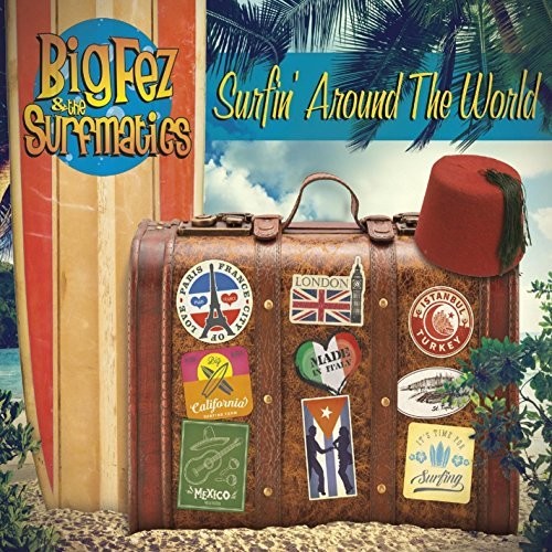 Big Fez- Surfin' Around The World (CD)-BoldPlay