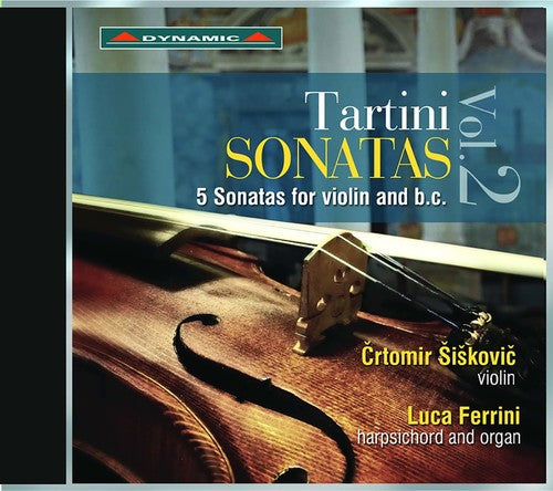Tartini / Siskovic / Ferrini- Giuseppe Tartini: 5 Sonatas for Violin & b.c. (CD)-BoldPlay