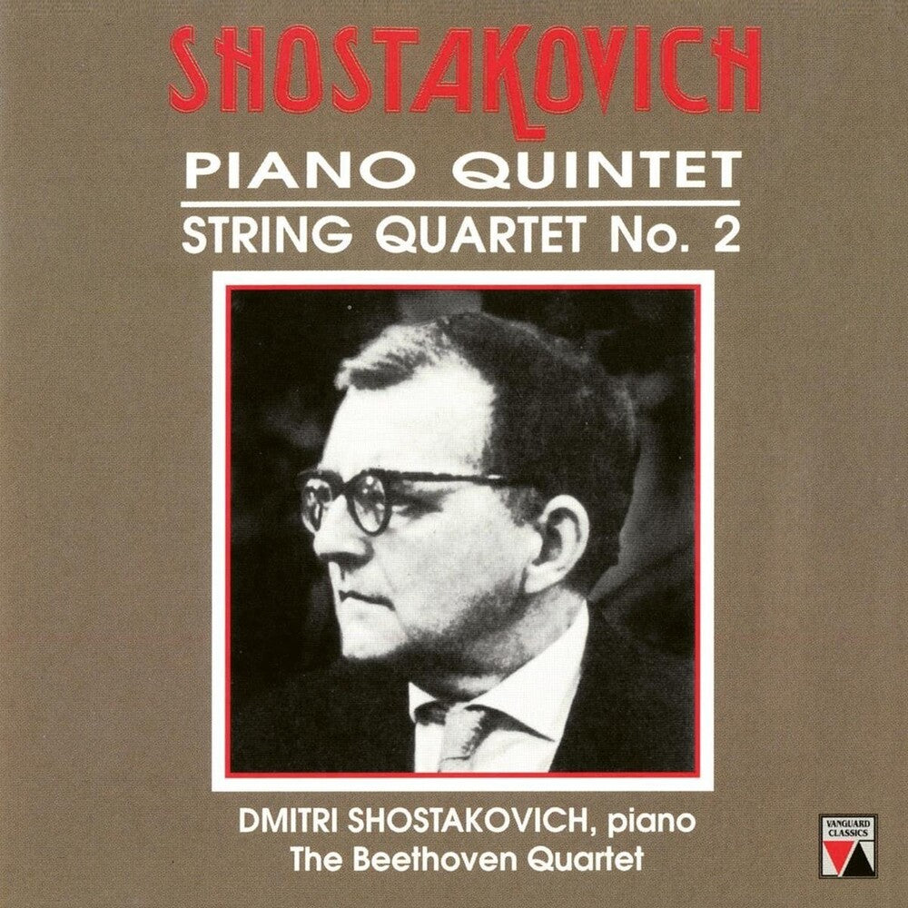 Dmitri Shostakovich / Beethoven String Quartet- Shostakovich: Piano Quintet, Op. 57, String Quartet No. 2, Op. 68 (CD)-BoldPlay