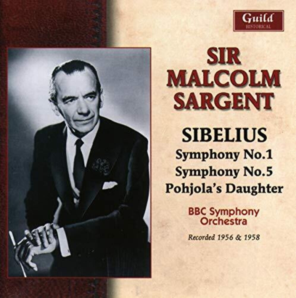 BBC Symphony Orchestra- Sir Malcolm Sargent - Sibelius Erc 1956-1958 (CD)-BoldPlay