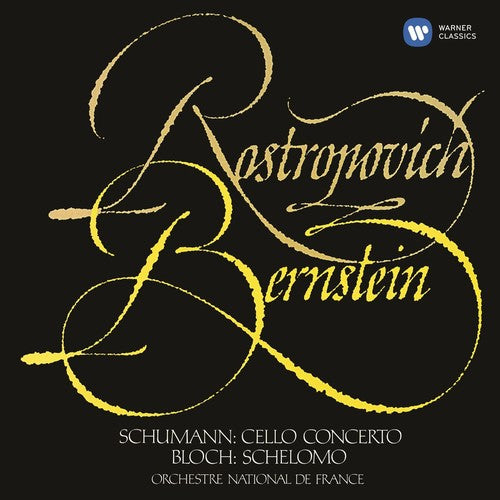 Schumann / Rostropovich / Bernstein / Onf- Cello Concerto / Bloch: Schelomo (CD)-BoldPlay