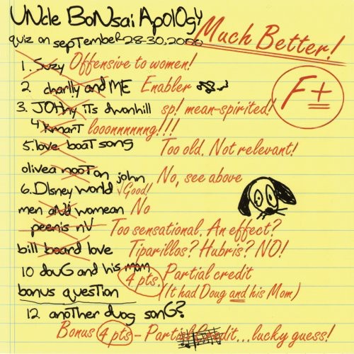 Uncle Bonsai- Apology (CD)-BoldPlay