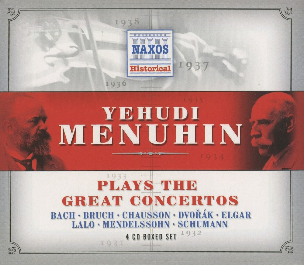 Menuhin Plays Great Concertos- Menuhin Plays Great Concertos (CD)-BoldPlay
