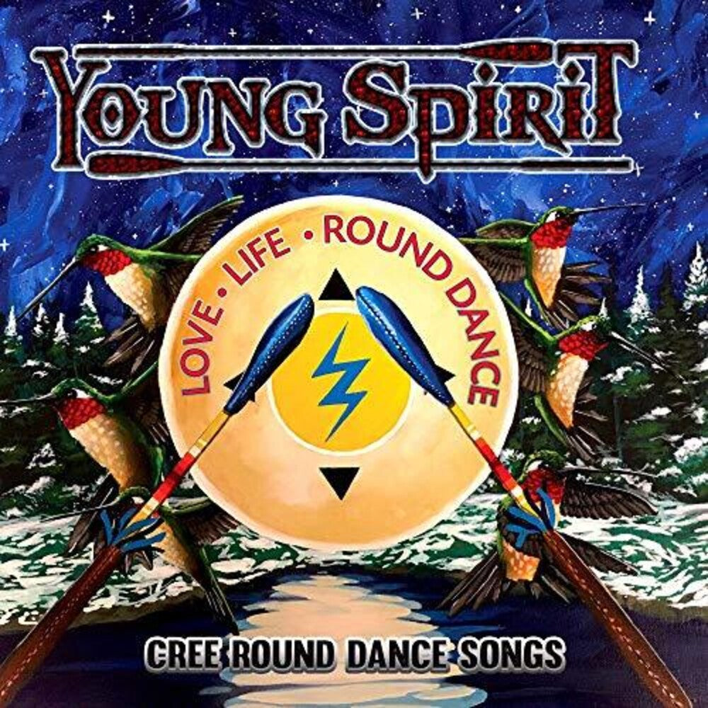Young Spirit- Love, Life, Round Dance - Cree Round Dance Songs (CD)-BoldPlay