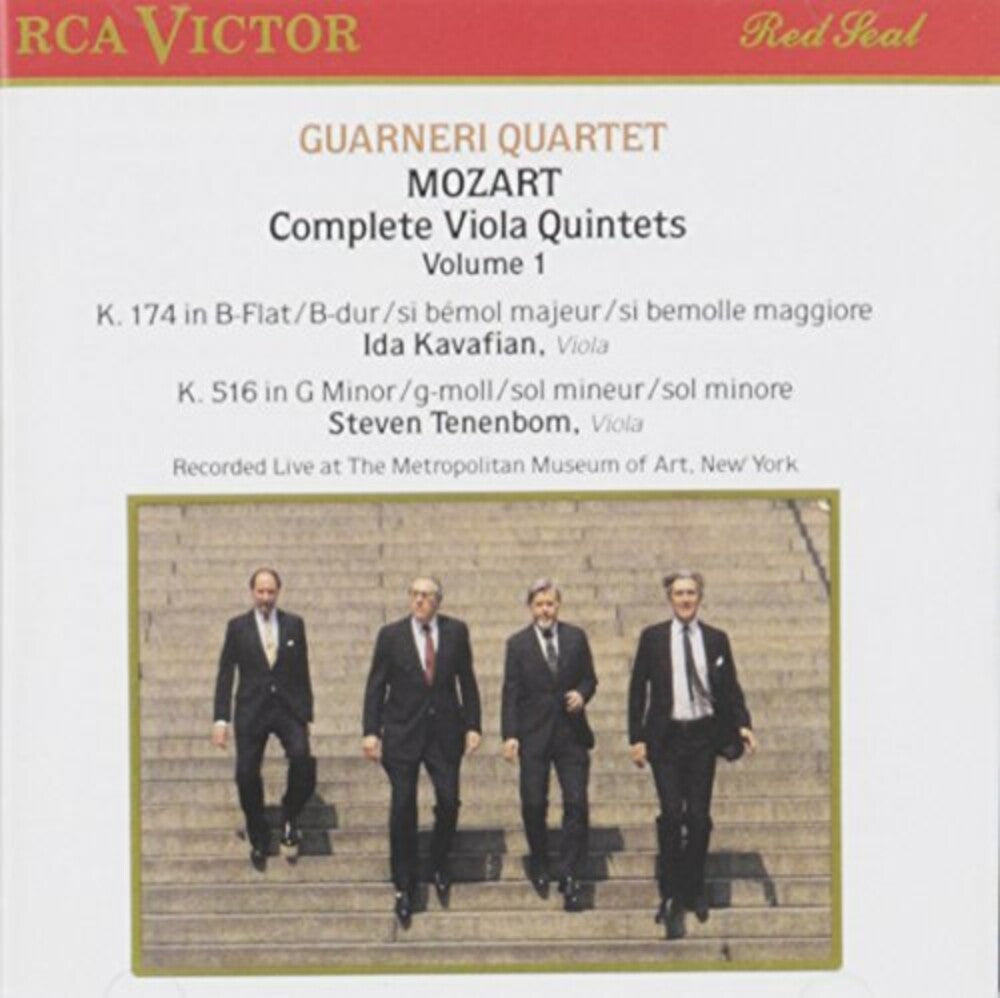 Mozart / Guarneri Quartet- Viola Quintets 1 (CD)-BoldPlay