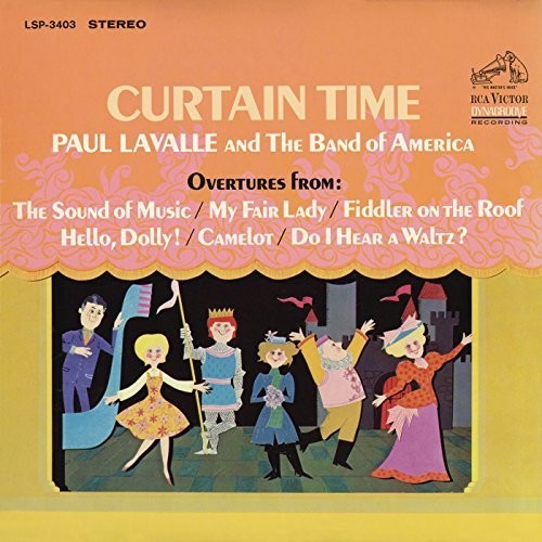 Paul Lavalle- Curtain Time (CD)-BoldPlay