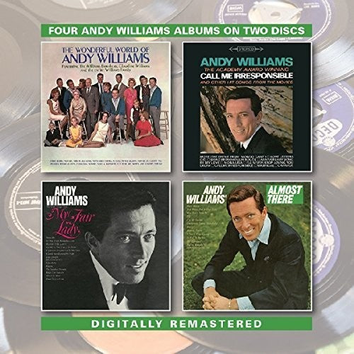 Andy Williams- The Wonderful World Of, Call Me Irresponsible, My Fair Lady & Almost There (CD)-BoldPlay