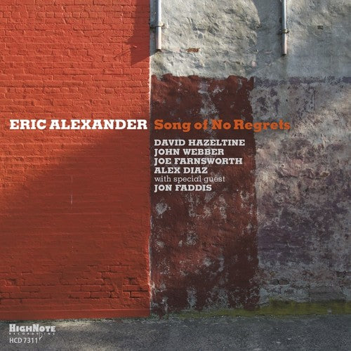 Eric Alexander- Song Of No Regrets (CD)-BoldPlay