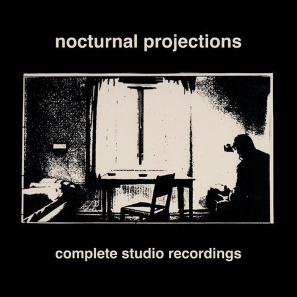 Nocturnal Projections- Complete Studio Recordings (Clear Red Vinyl)-BoldPlay