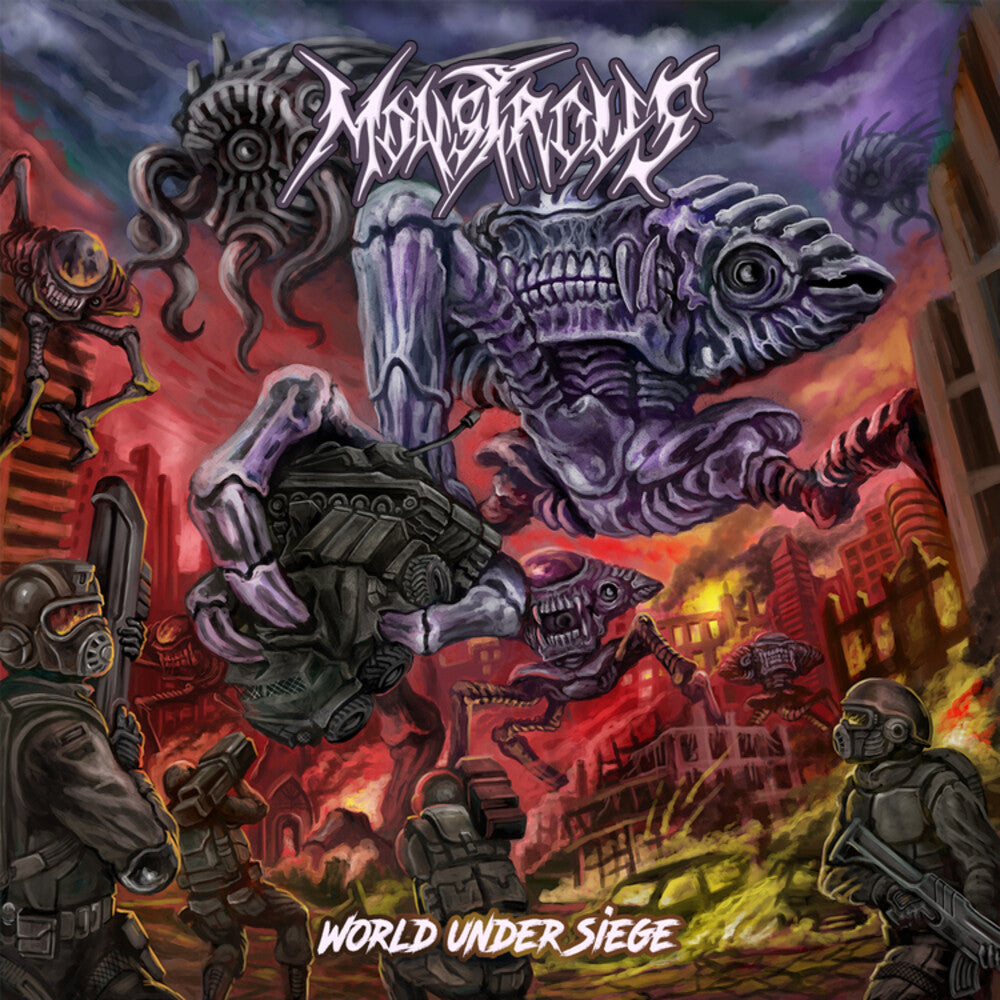 Monstrous- World Under Siege (CD)-BoldPlay