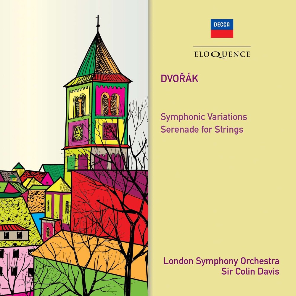 Dvorak / Colin Davis- Dvorak: Symphonic Variations / Serenade For Strings (CD)-BoldPlay