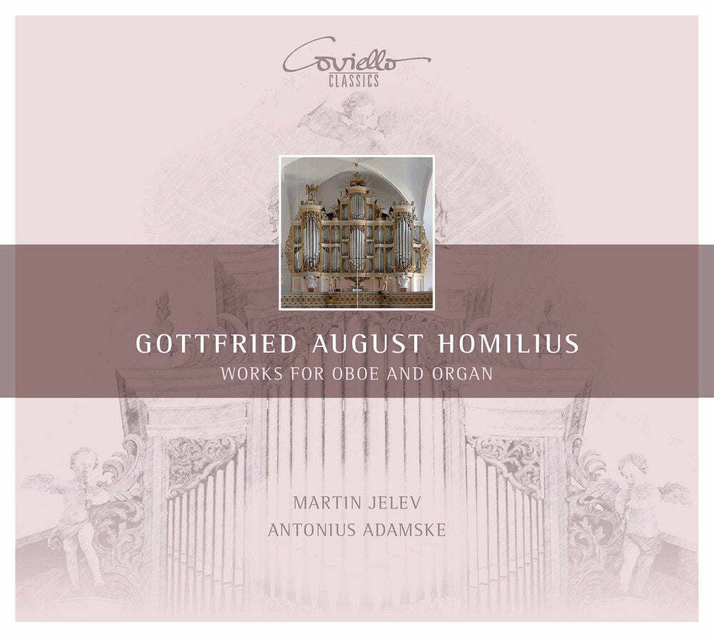 Homilius / Jelev / Adamske- Works for Oboe & Organ (CD)-BoldPlay