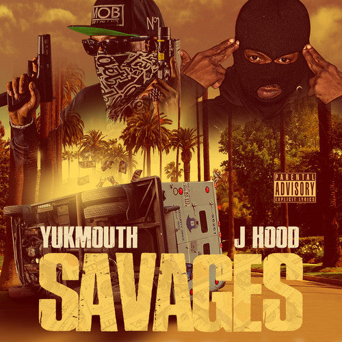 Yukmouth & J Hood- Savages [Digipak] (CD)-BoldPlay