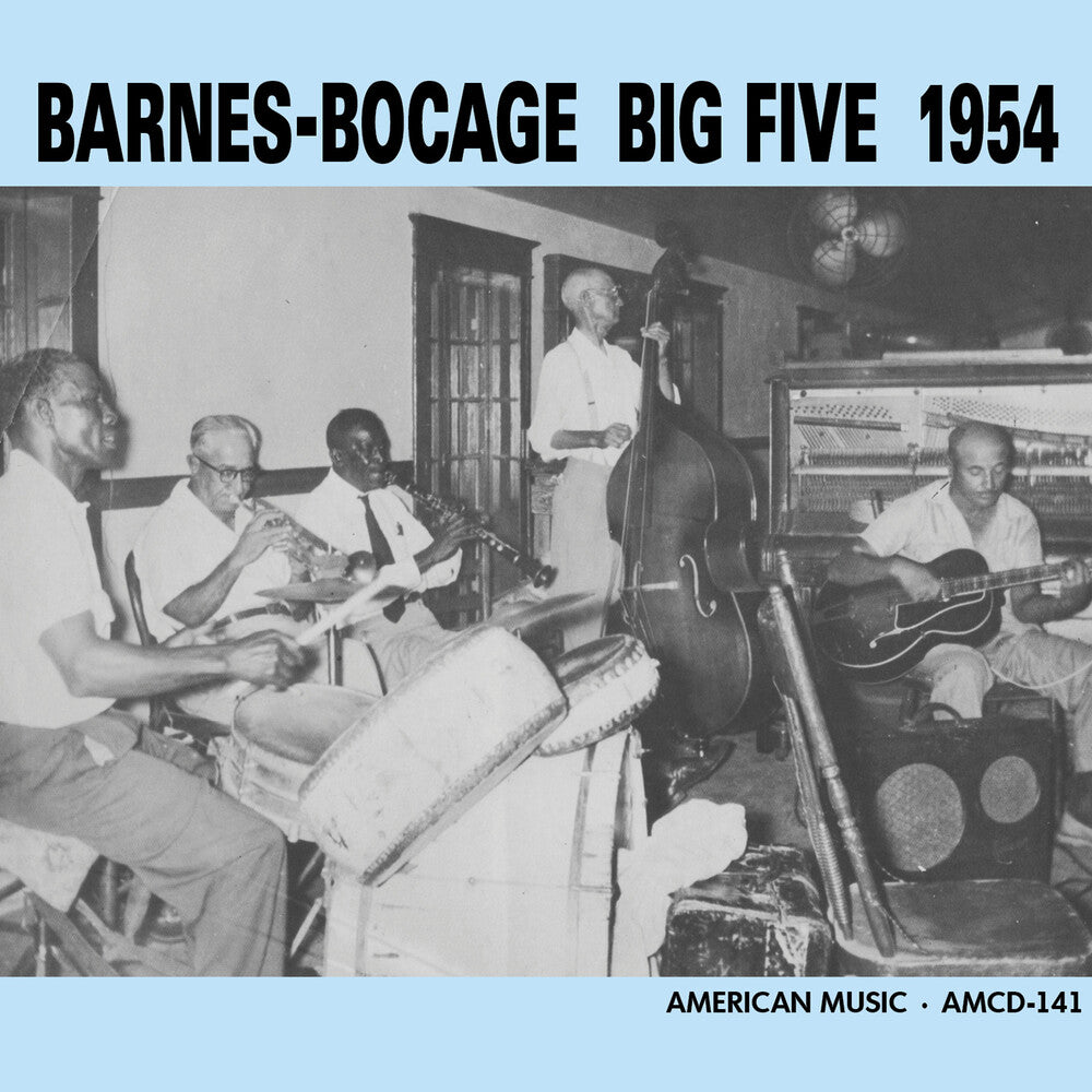 Barnes-Bocage Big Five- San Jacinto Hall 1954 (CD)-BoldPlay