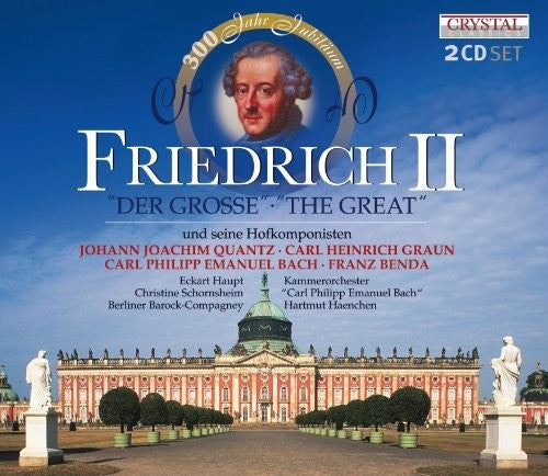 Quantz / Graun / Bach / Benda- FRIEDRICH II - Der Grosse (CD)-BoldPlay