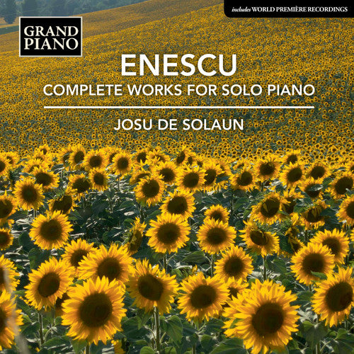 Enescu / Solaun- Complete Works for Solo Piano (CD)-BoldPlay