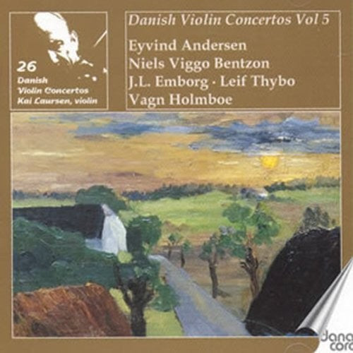 Andersen / Bentzon / Emborg- Danish Violin Concertos 9 & 10 (CD)-BoldPlay