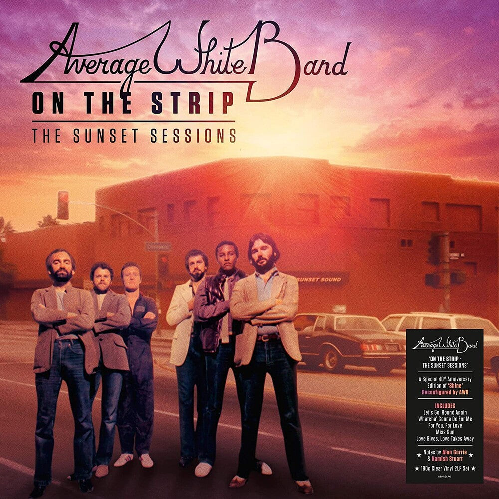 Average White Band- On The Strip: The Sunset Sessions [Clear Vinyl] [180 Gram]-BoldPlay