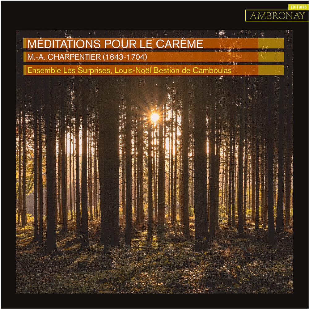 Charpentier / Ensemble Les Surprises / Camboulas- Meditations Pour Le Careme (CD)-BoldPlay