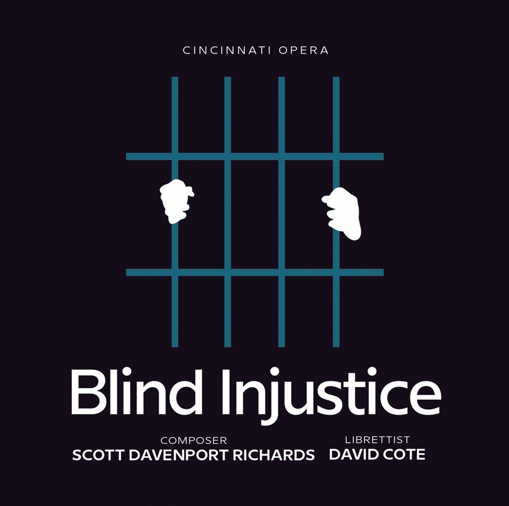 Richards / Cincinnati Opera- Blind Injustice (CD)-BoldPlay